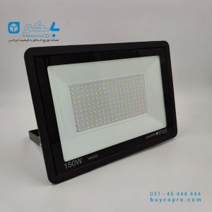 پروژکتور ال ای دی SMD تخت 150 وات مهتابی بالاستیران_بایکو توضیع کننده ی کالای الکتریکی_ناظر بایکو_