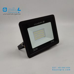 پروژکتور ال ای دی SMD تخت 30 وات مهتابی بالاستیران_بایکو توضیع کننده ی کالای الکتریکی_ناظر بایکو_