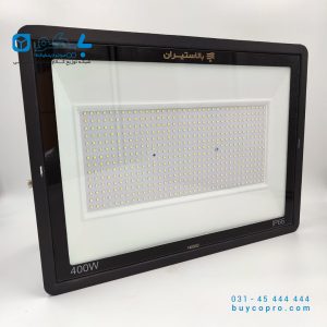 پروژکتور ال ای دی SMD تخت 400 وات مهتابی بالاستیران_بایکو توضیع کننده ی کالای الکتریکی_ناظر بایکو_