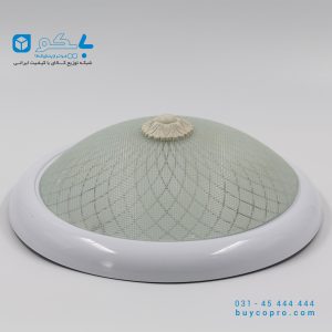 چراغ سقفی سنسوردار شیشه و فلز_بایکو توضیع کننده ی کالای الکتریکی_ناظر بایکو_